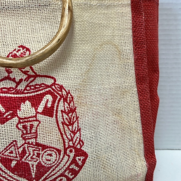 SOLD IN STORE Delta Sigma Theta Jute Bag Set - Picture 11 of 13